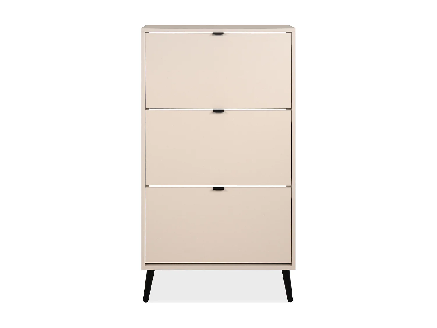 Meuble à chaussures 3 abattants et 2 compartiments par abattant L70cm - VIGO