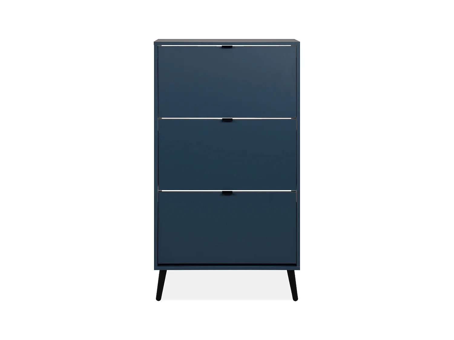 Armoire à chaussures 3 abattants et 2 compartiments par abattant L70cm - VIGO