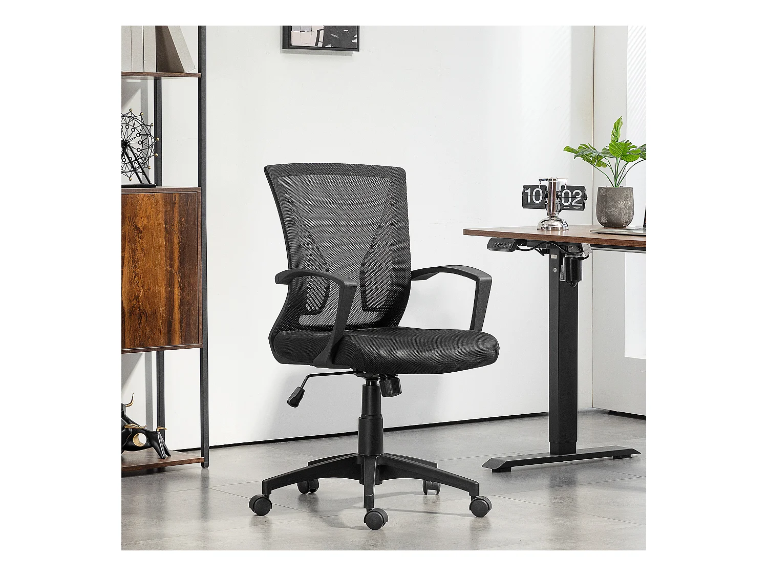 Chaise de bureau inclinable,réglable en hauteur,chaise pivotante jusqu’à 120 kg