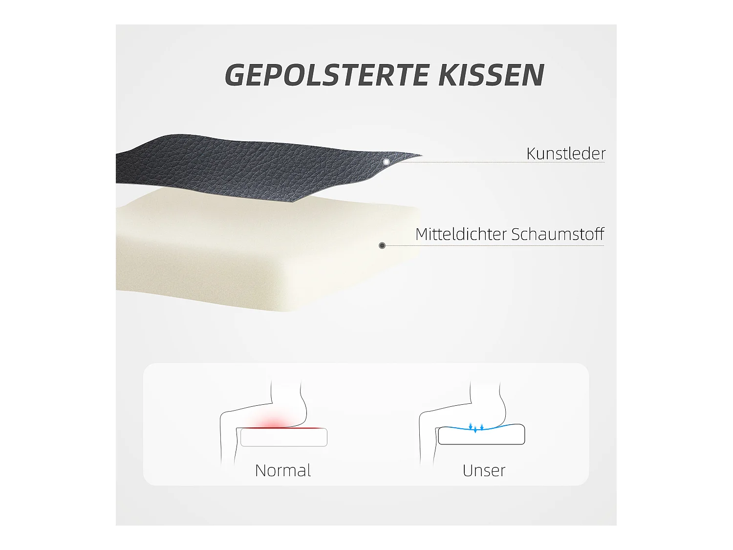 Relaxfauteuil, gewatteerd, in hoogte verstelbaar, draaibaar, relaxfunctie