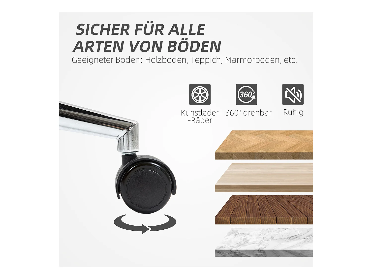 Relaxfauteuil, gewatteerd, in hoogte verstelbaar, draaibaar, relaxfunctie