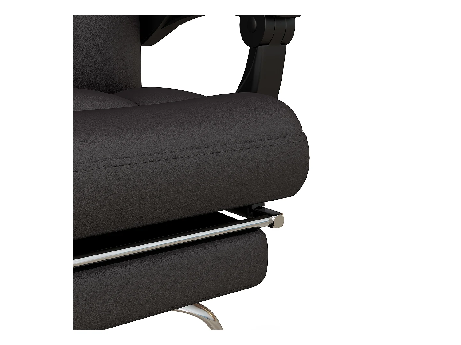 Chaise de bureau avec fonction massage,fauteuil ergonomique,siège de direction,brun