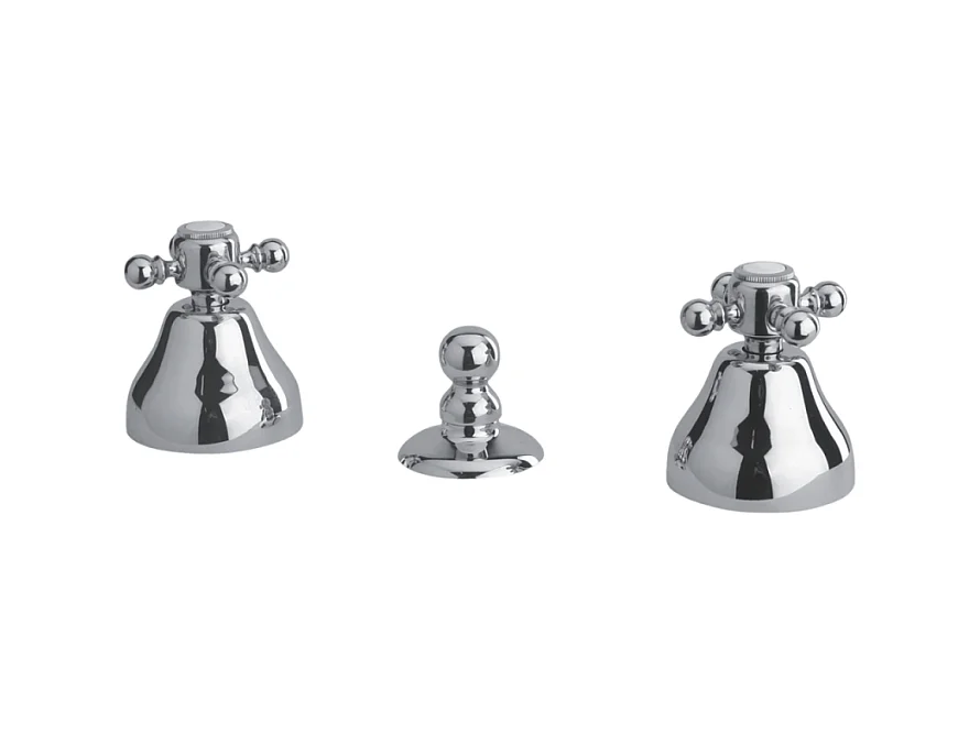Mélangeur bidet 3 trous PAINI Tiffany Chromé