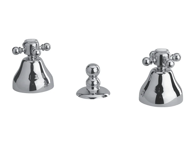 Mélangeur bidet 3 trous PAINI Tiffany Chromé