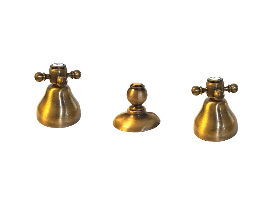 Mélangeur bidet 3 trous PAINI Tiffany Vieux Bronze