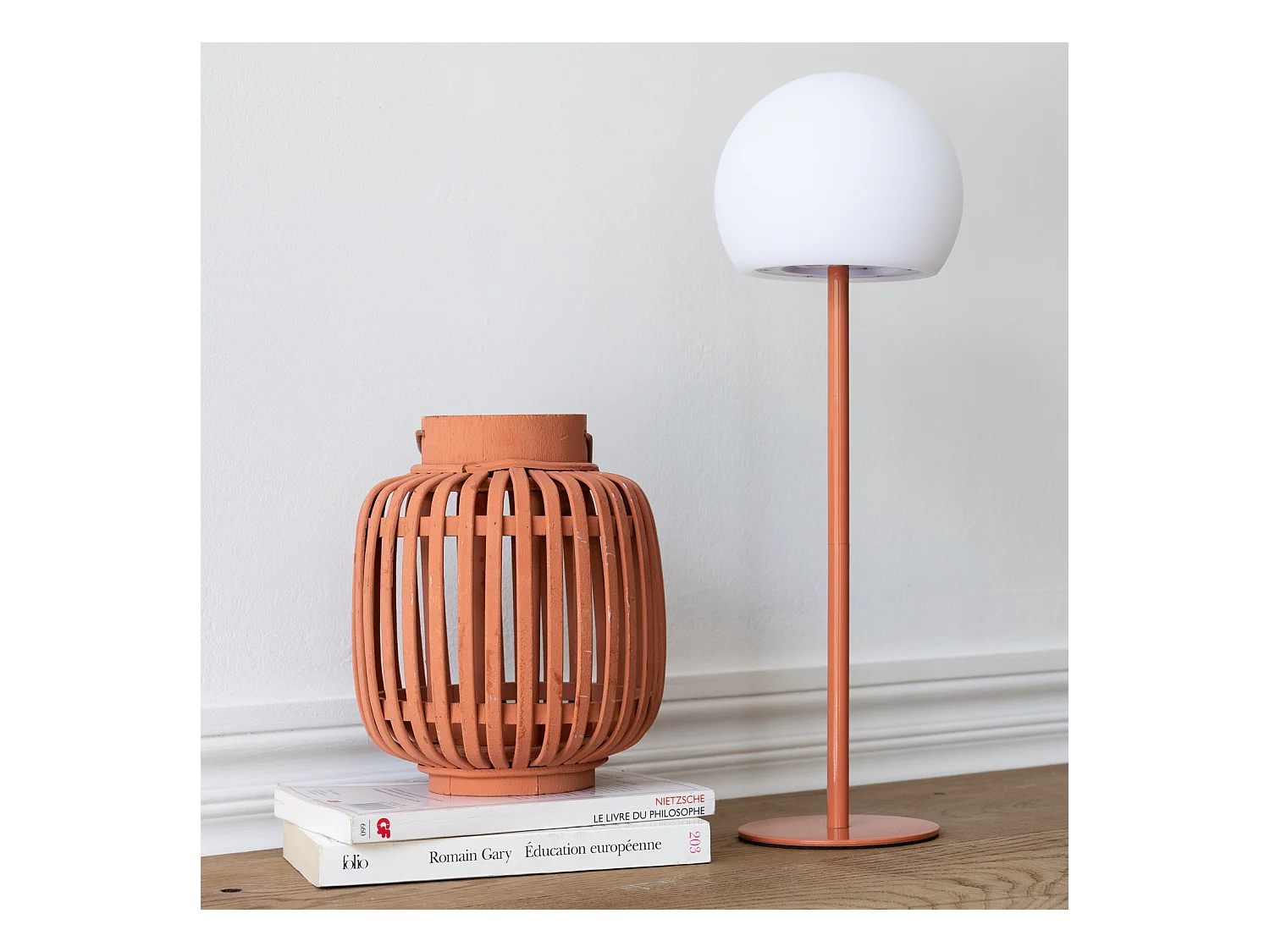 Lampe LED à poser terracotta ISIS - HAPPY GARDEN
