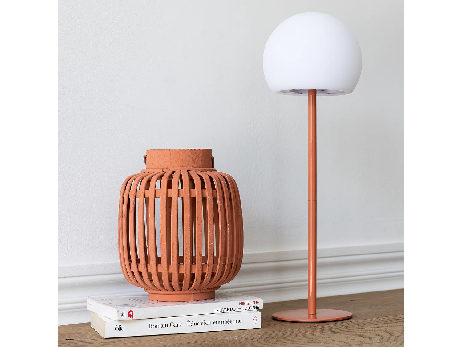 Lampe LED à poser terracotta ISIS - HAPPY GARDEN