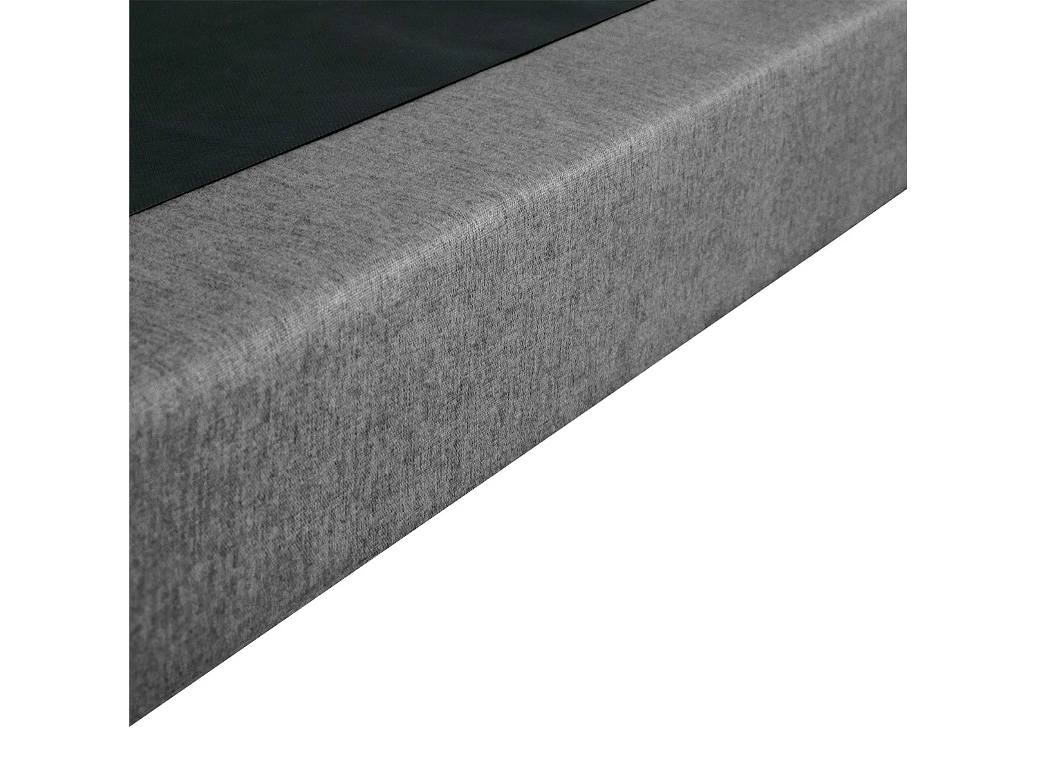 Pack matelas ressorts ASTRE, sommier, couette et oreillers français Dimensions - 2x80 x 200 cm, Sommier - Gris