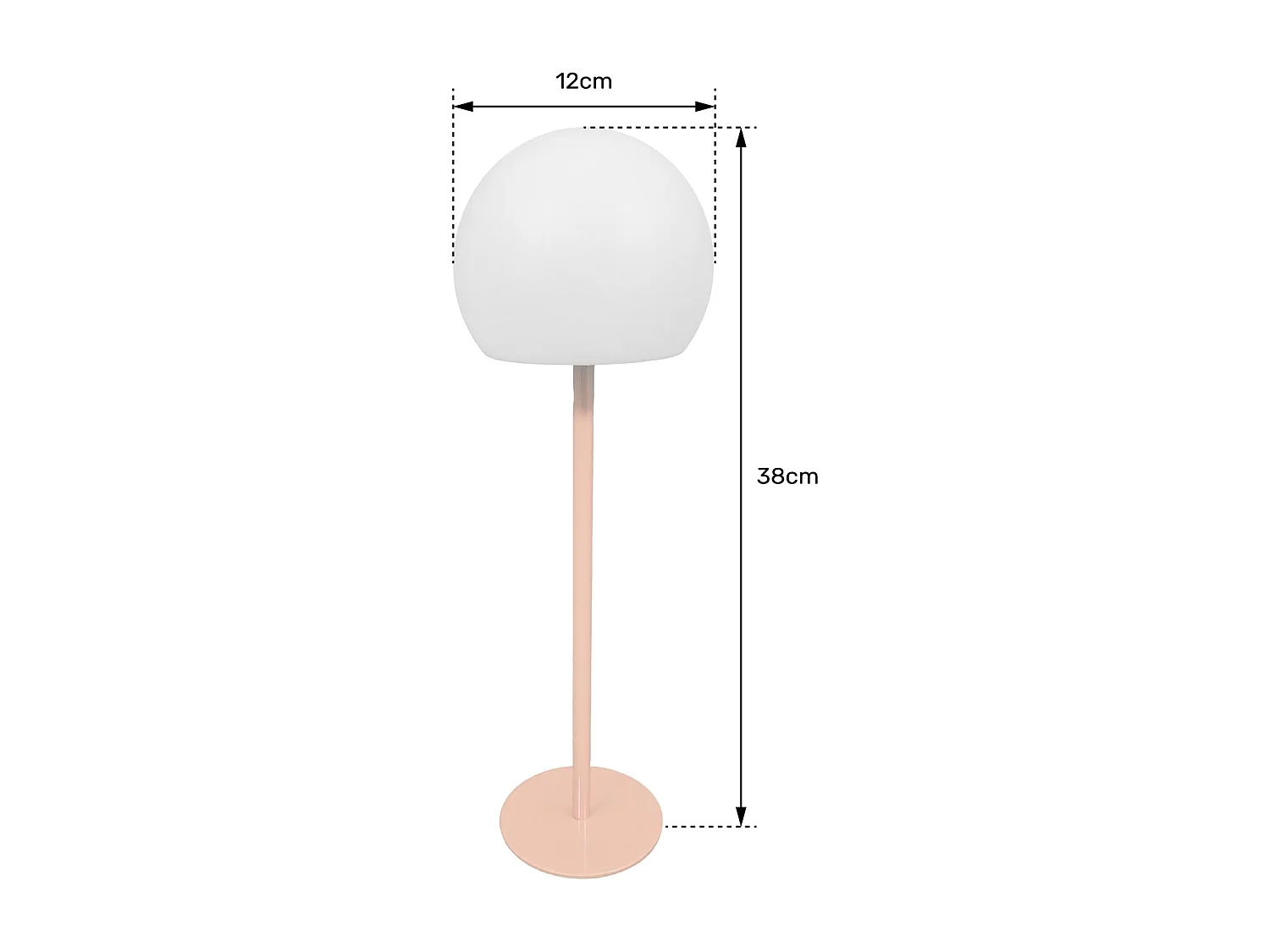 Lámpara de mesa LED verde ISIS - HAPPY GARDEN