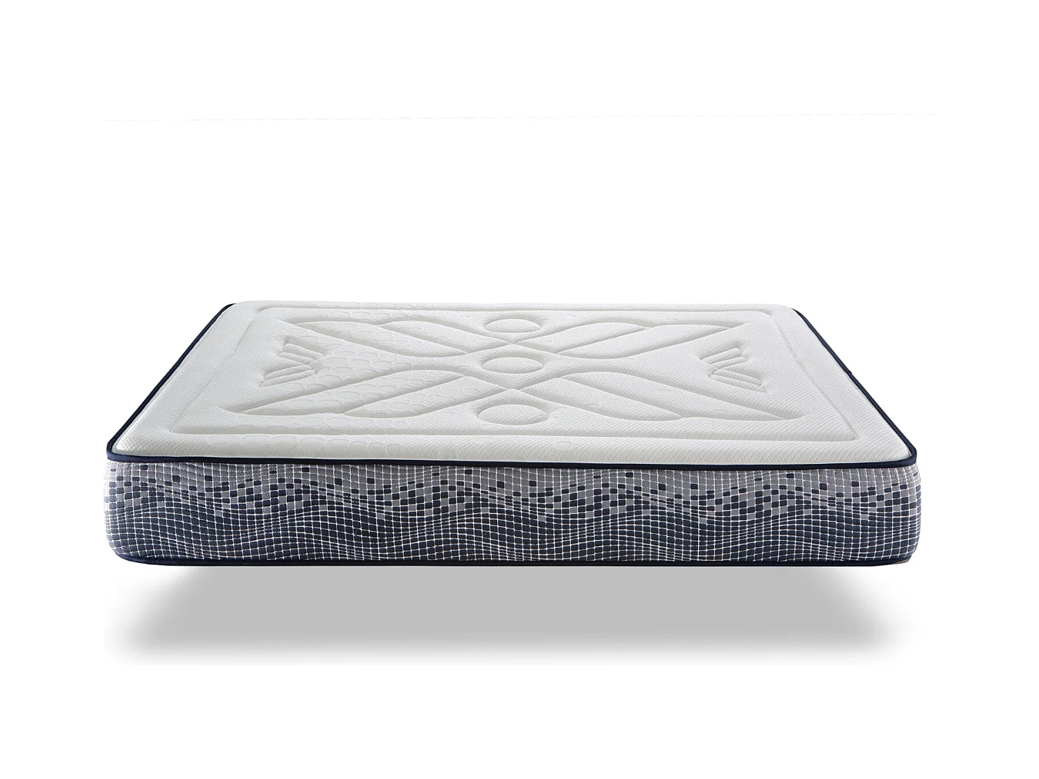 INFINITY SPRING Matratze 90x200 cm – 29 cm Höhe | 7-Zonen Kaltschaum & Memory-Schaum | Ergonomisch | Mittelfest | Atmungsaktiv & Antibakteriell