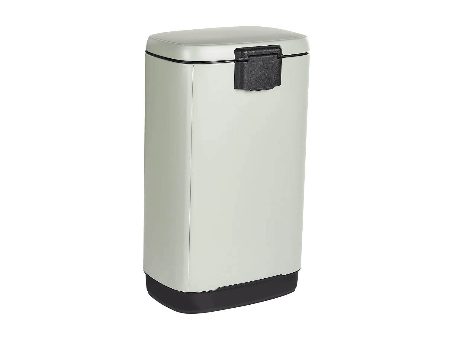 Poubelle 30 L ECOCOLLECT Métal Vert clair