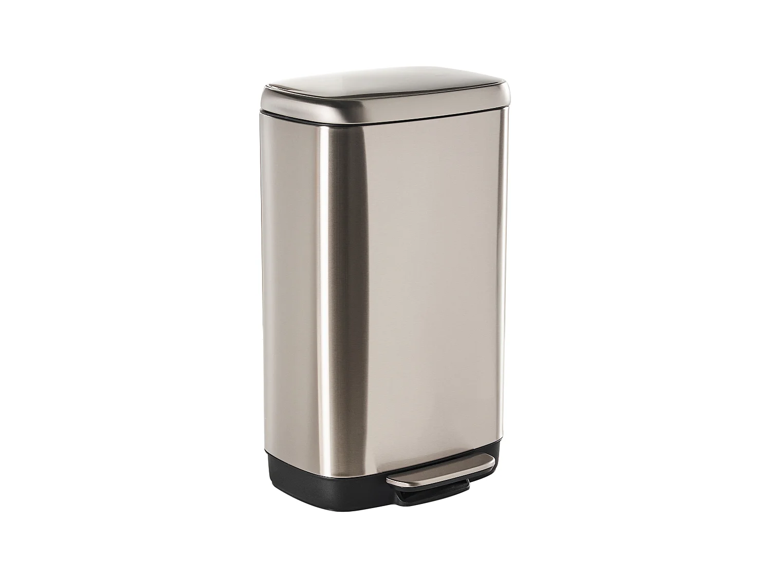 Poubelle 30 L ECOCOLLECT Métal Argenté