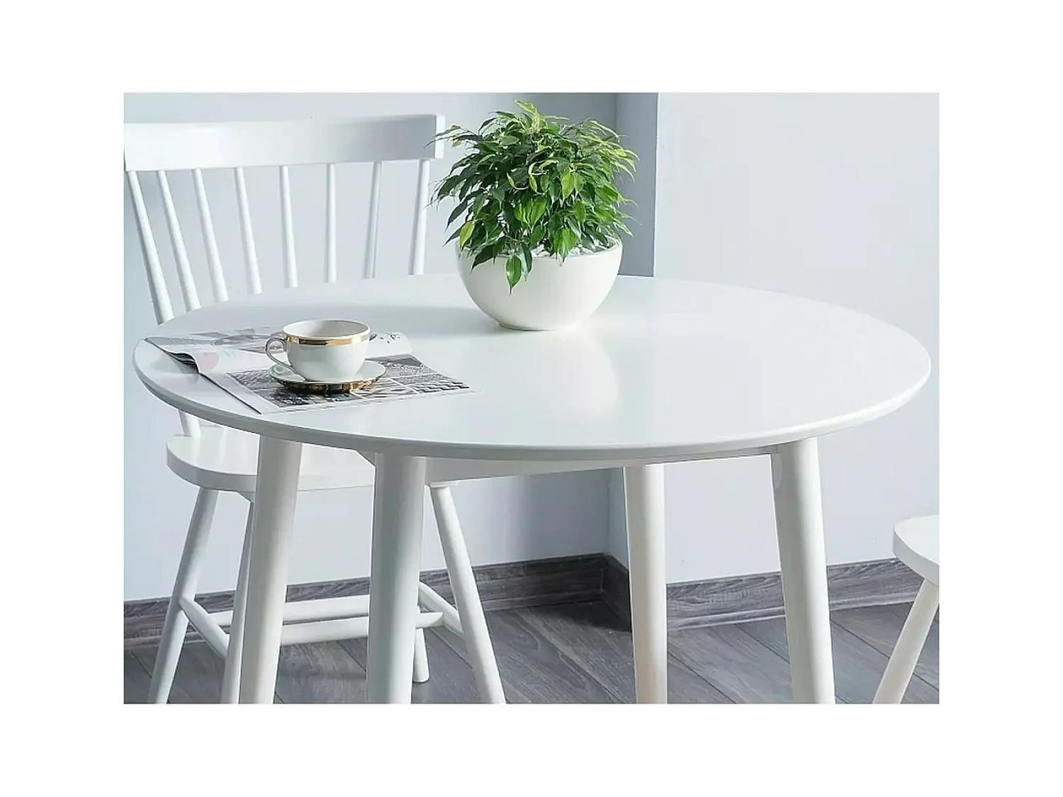 Esstisch Larson LM (90x75)/MDF/Weiss