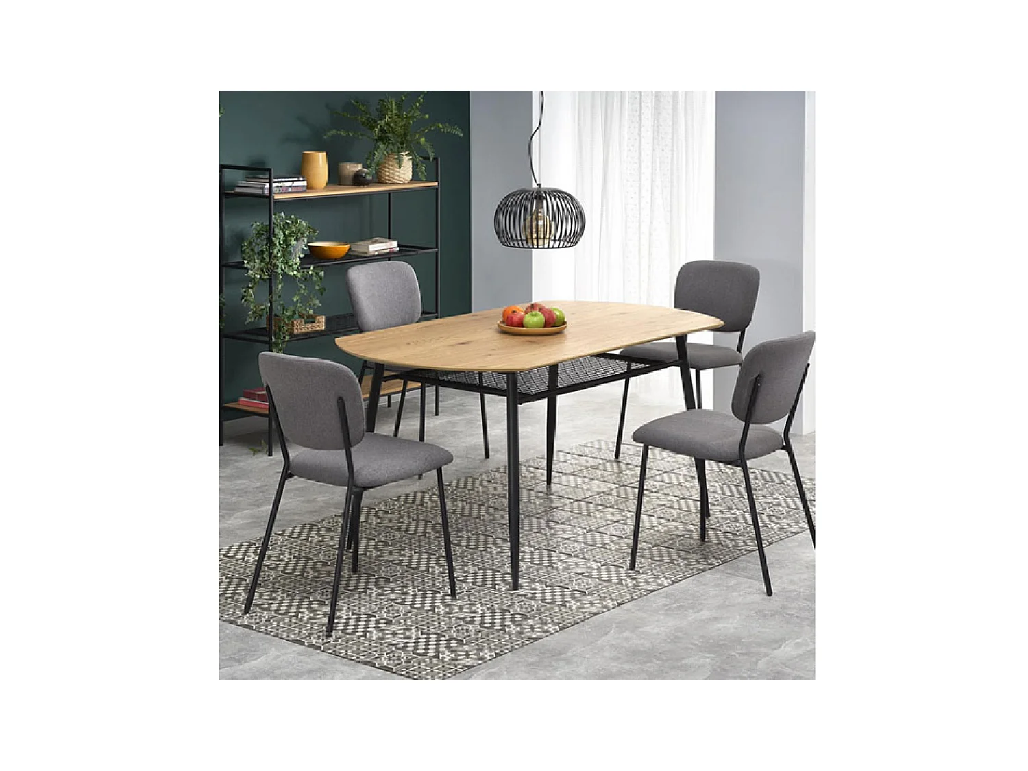 Esstisch Lazio (90x160)/Keramik&Metall/braun