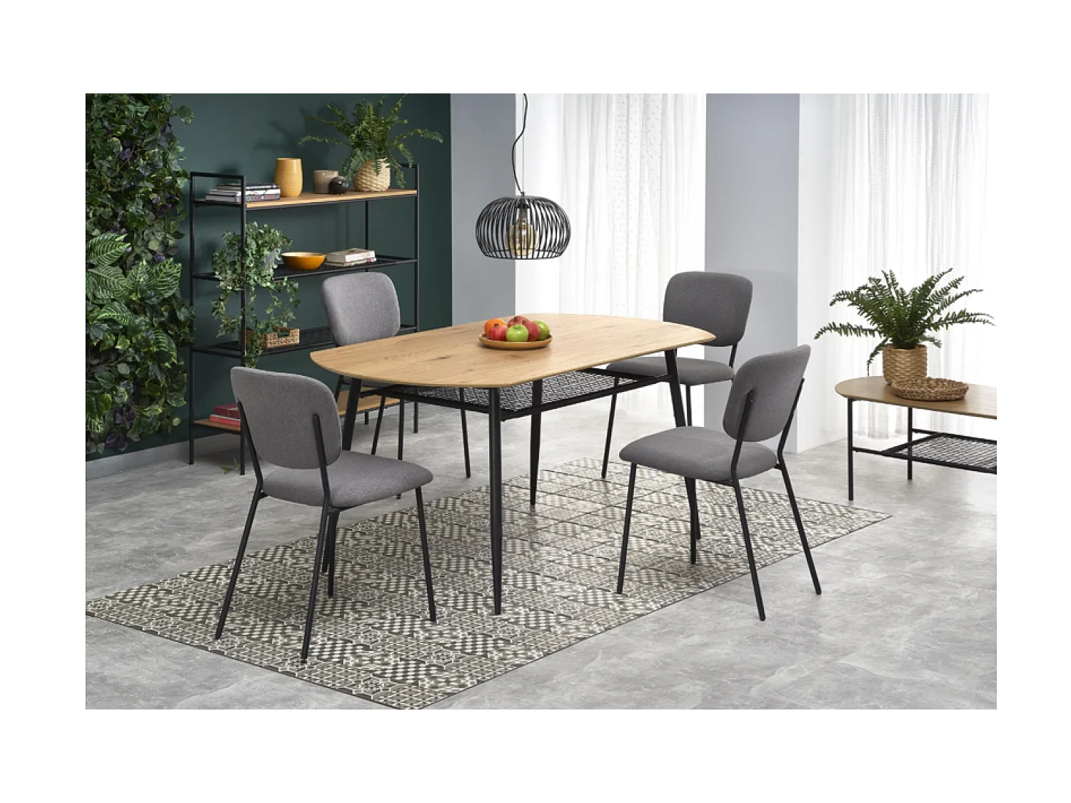 Esstisch Lazio (90x160)/Keramik&Metall/braun