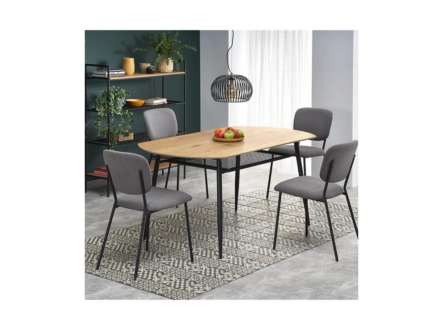 Esstisch Lazio (90x160)/Keramik&Metall/braun