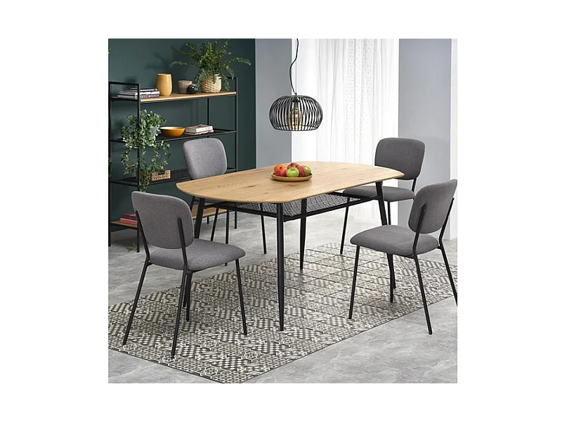 Table de salle à manger  Lazio (90x160)/Céramique /brun