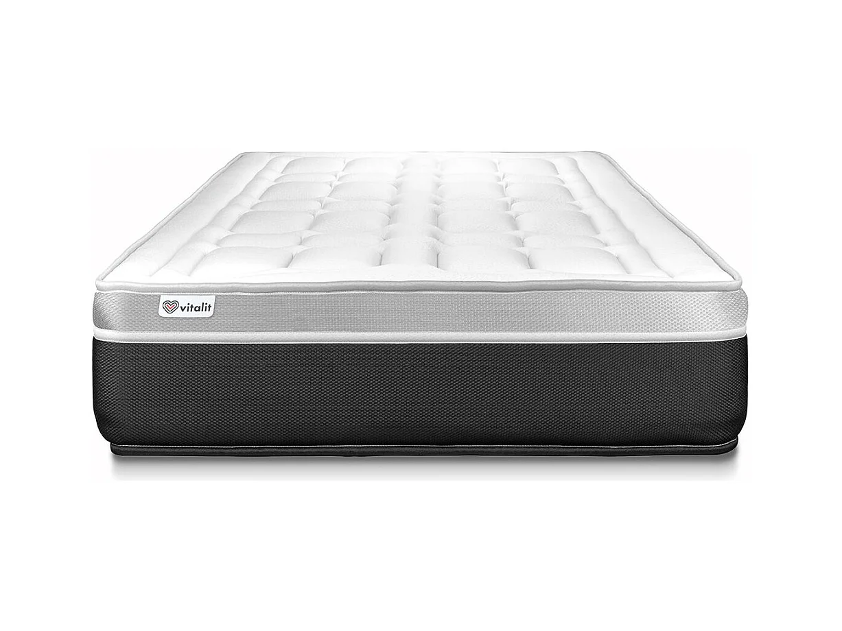 Ensemble Matelas Sommier 90x190 cm - Vital Soft
