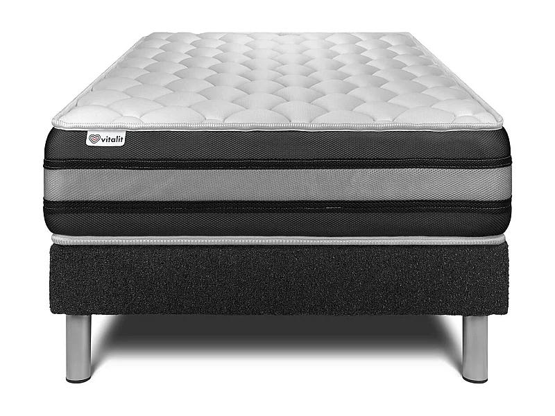 Ensemble Matelas Sommier 90x190 cm - Vitalspring Zen