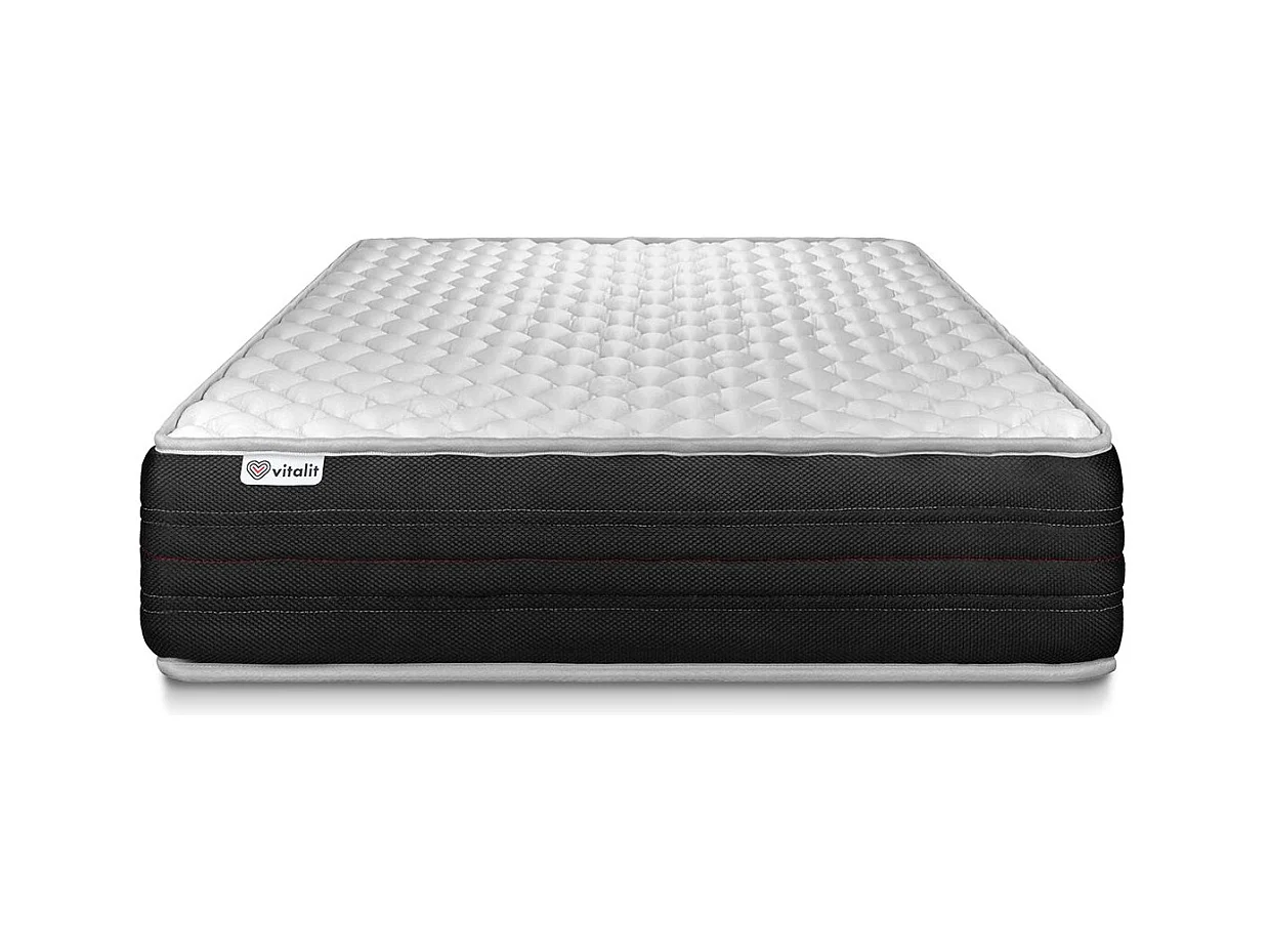 Ensemble Matelas Sommier 90x190 cm - Vitalmemo One