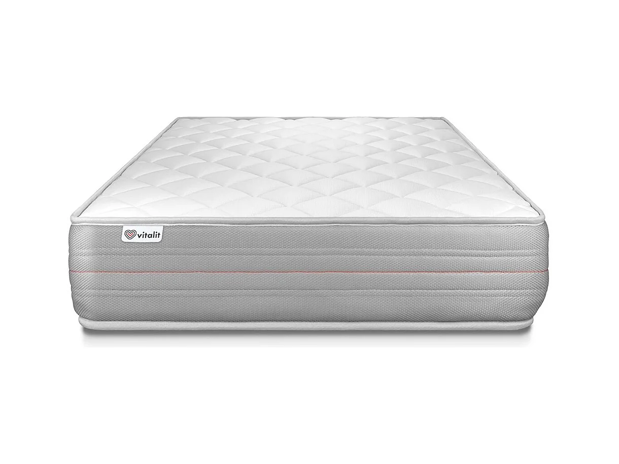 Ensemble Matelas Sommier 90x190 cm - Vitalmemo