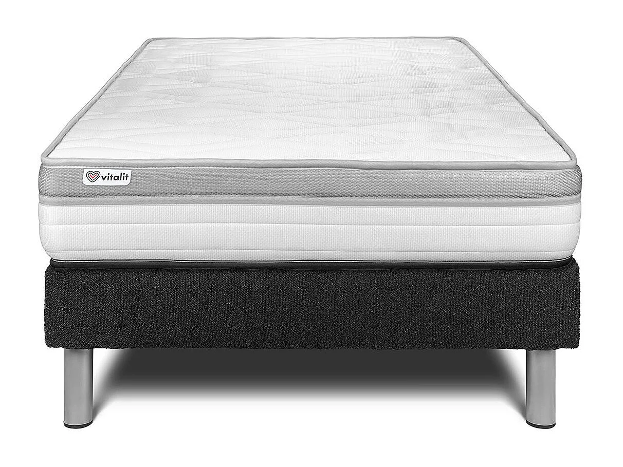 Ensemble Matelas Sommier 90x190 cm - Vital Relax