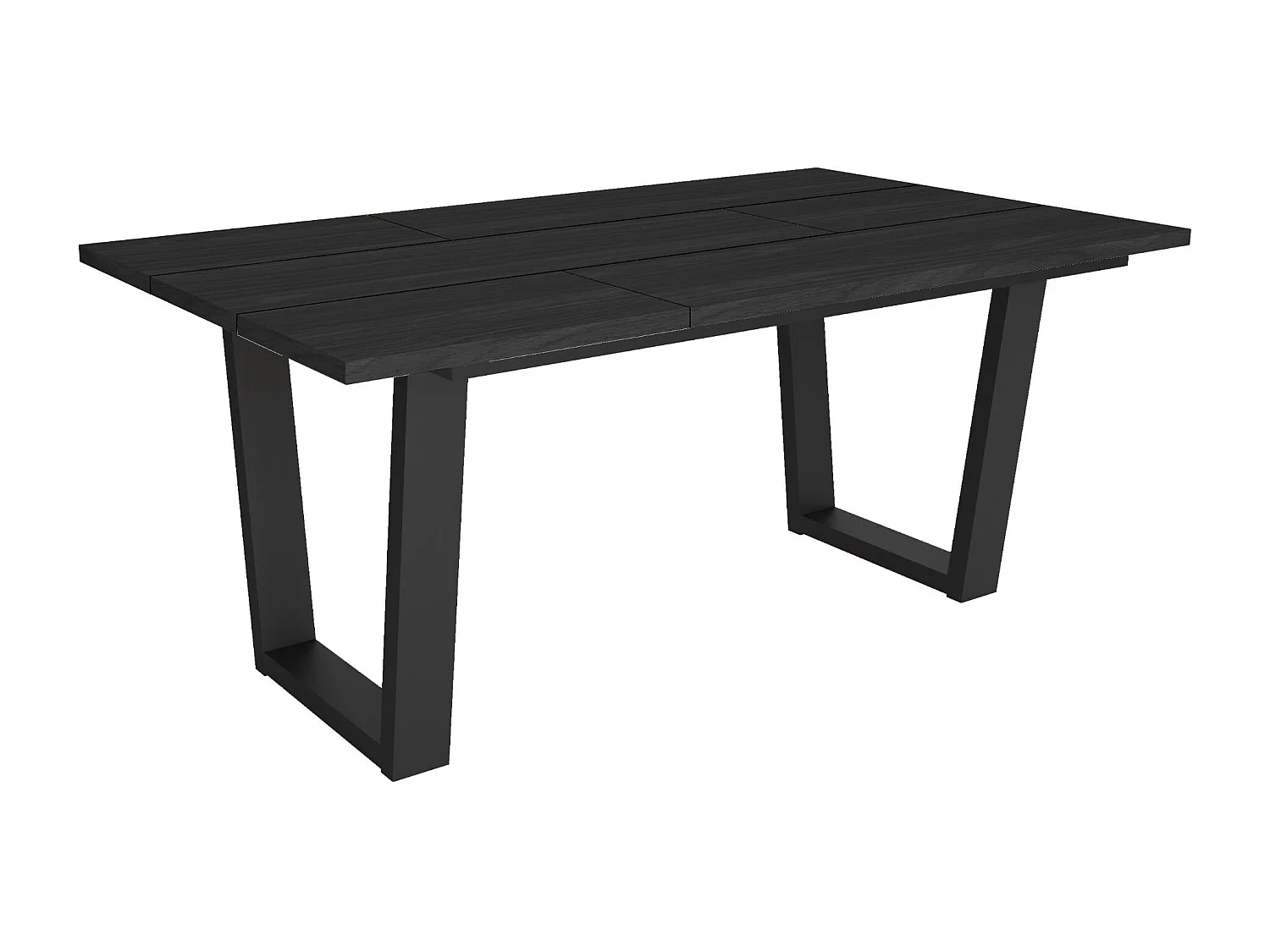 Mesa Sala de Jantar, 167x90x74cm, Para 8 pessoas, Móveis Sala Jantar, Preto