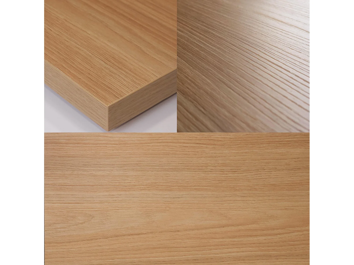 Table à manger, 194x90x74 cm, Pour 10 personnes, Meubles de Salon, Chêne soft