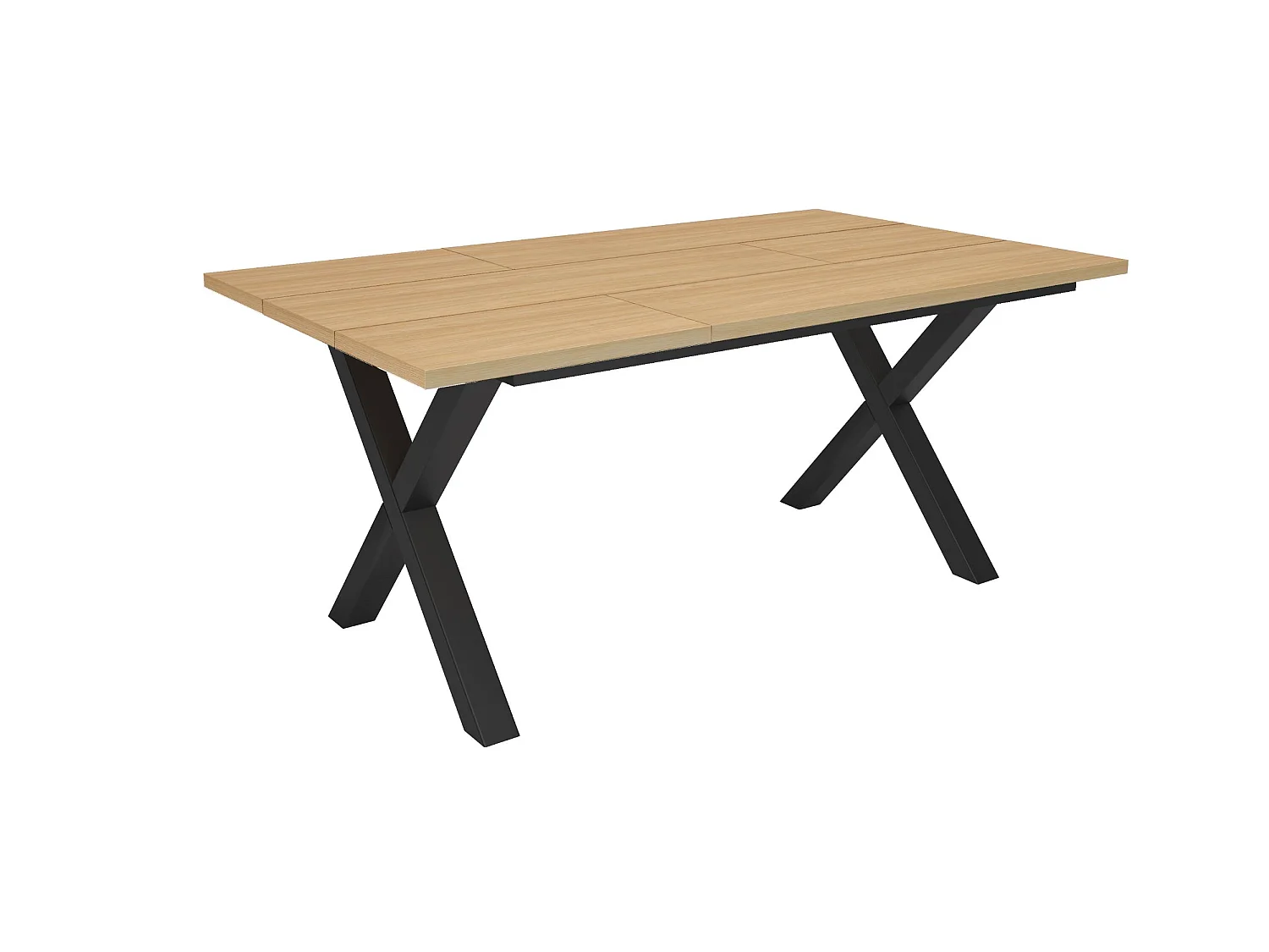 Tavolo da Pranzo, 167x90x74cm, Per 8 persone, Tavolo Cucina, Rovere soft