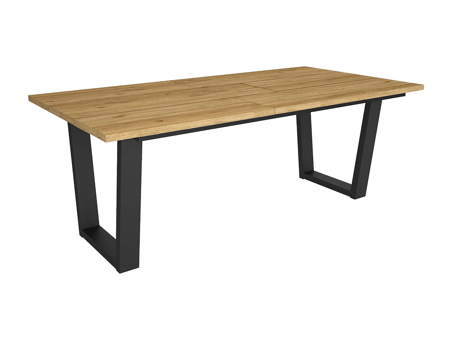 Table à manger, 194x90x74 cm, Pour 10 personnes, Meubles de Salon, Chêne