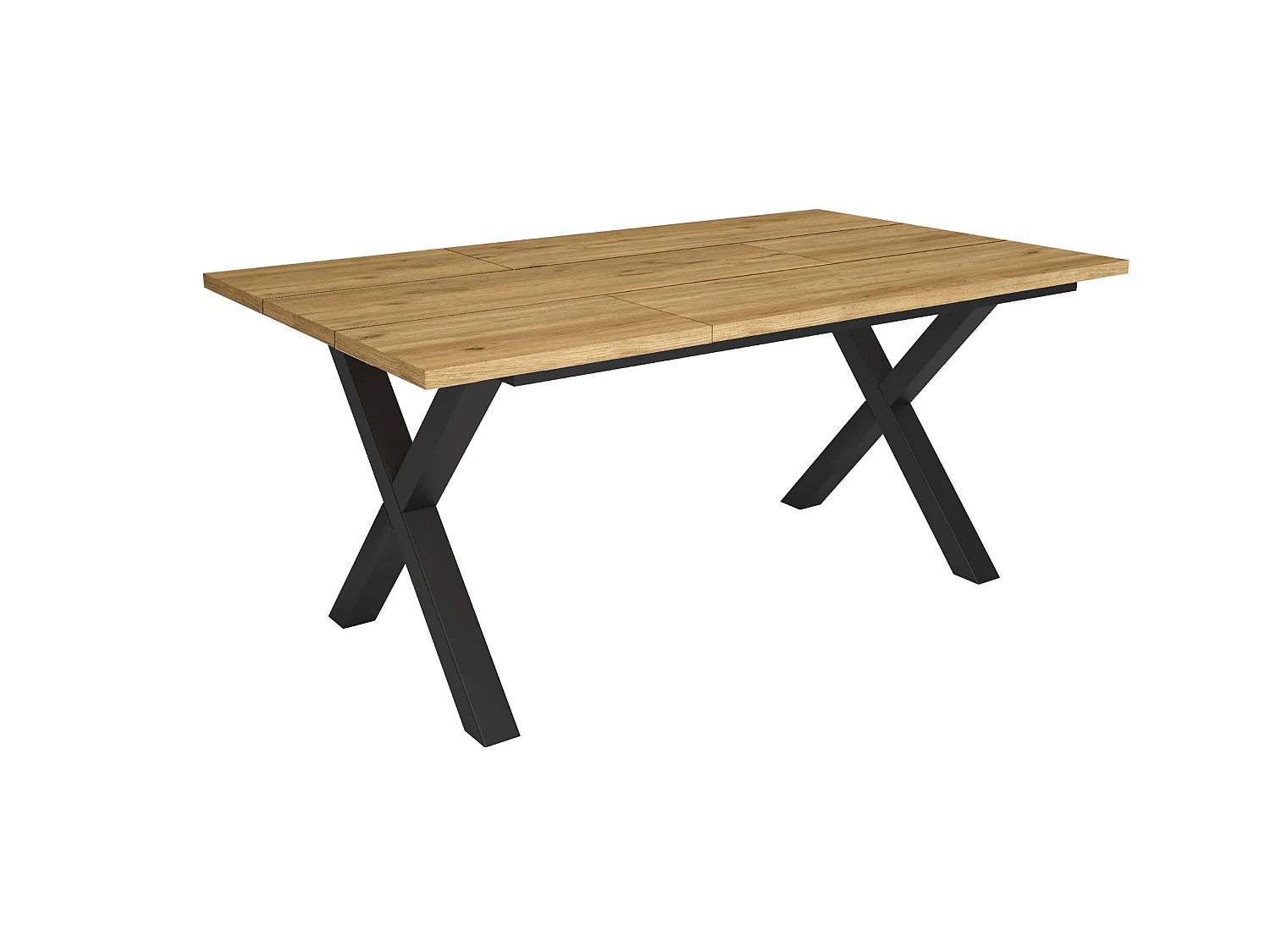 Eettafel, 167x90x74cm, Voor 8 personen, Dining Table, Eiken