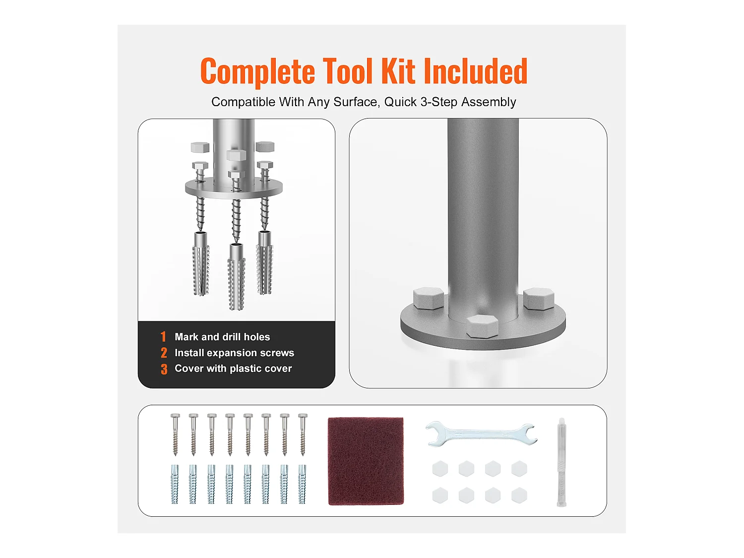 Rampa per Piscina SucceBuy 91,44 x 33,02 cm in Alluminio per Interno/Esterno