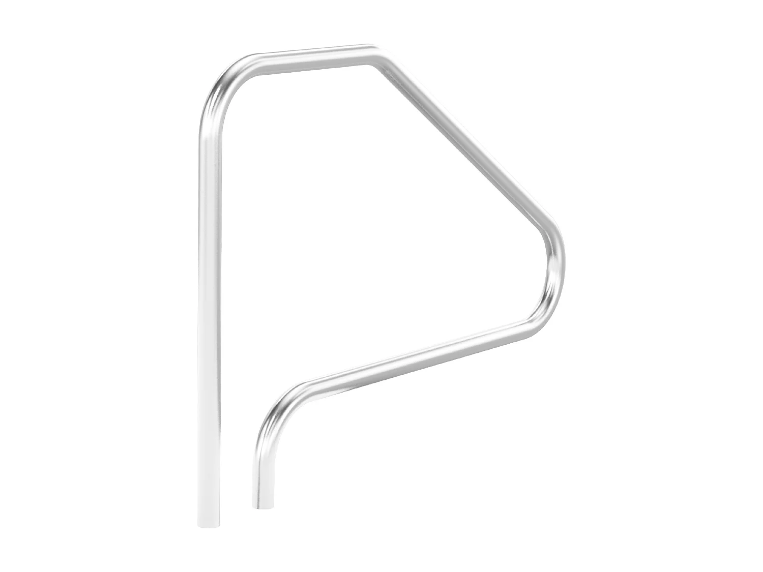 Rampe de Piscine SucceBuy 116.84 x 93.98 cm en Acier Inoxydable Préfabriquée pour Intérieur/Extérieur