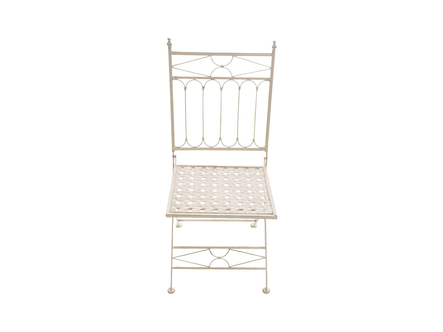 Lot de 2 chaises crème 42 x 40 x 94 cm 10_0003128