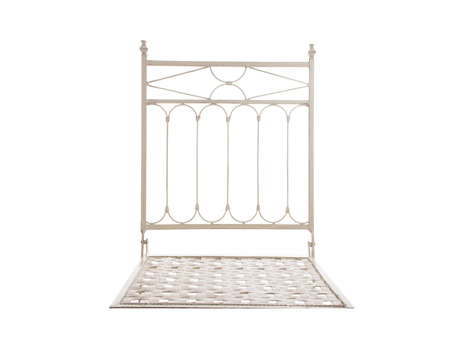 Lot de 2 chaises crème 42 x 40 x 94 cm 10_0003128