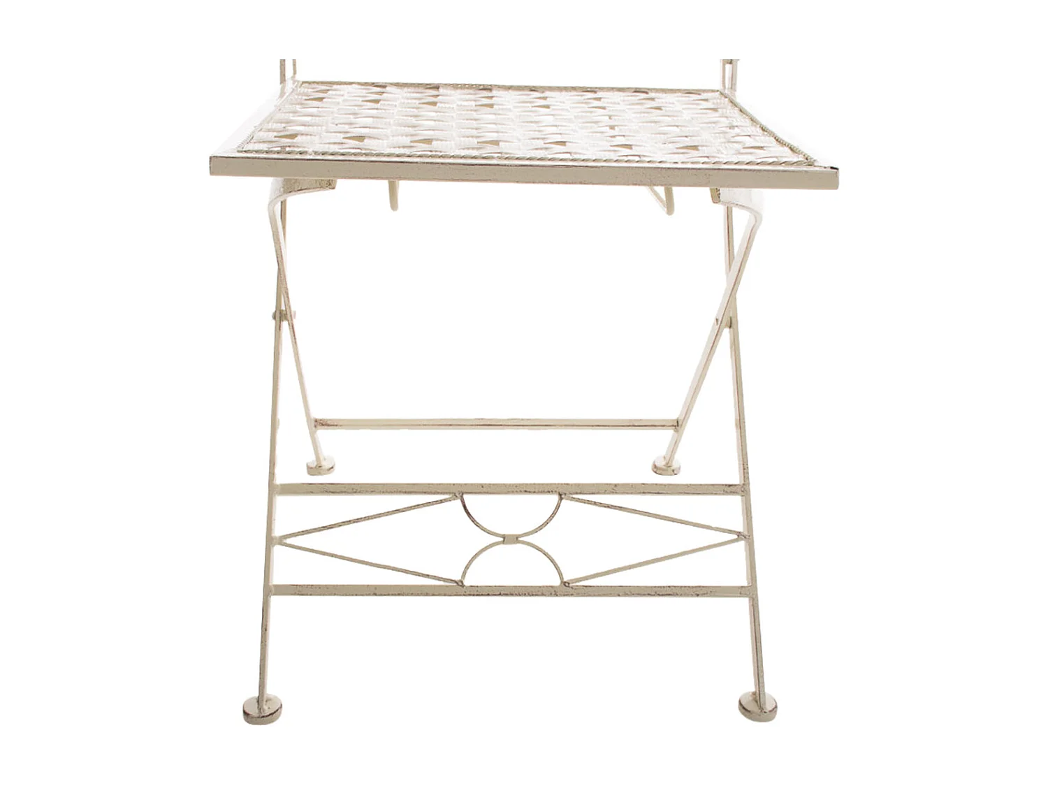 Lot de 2 chaises crème 42 x 40 x 94 cm 10_0003128