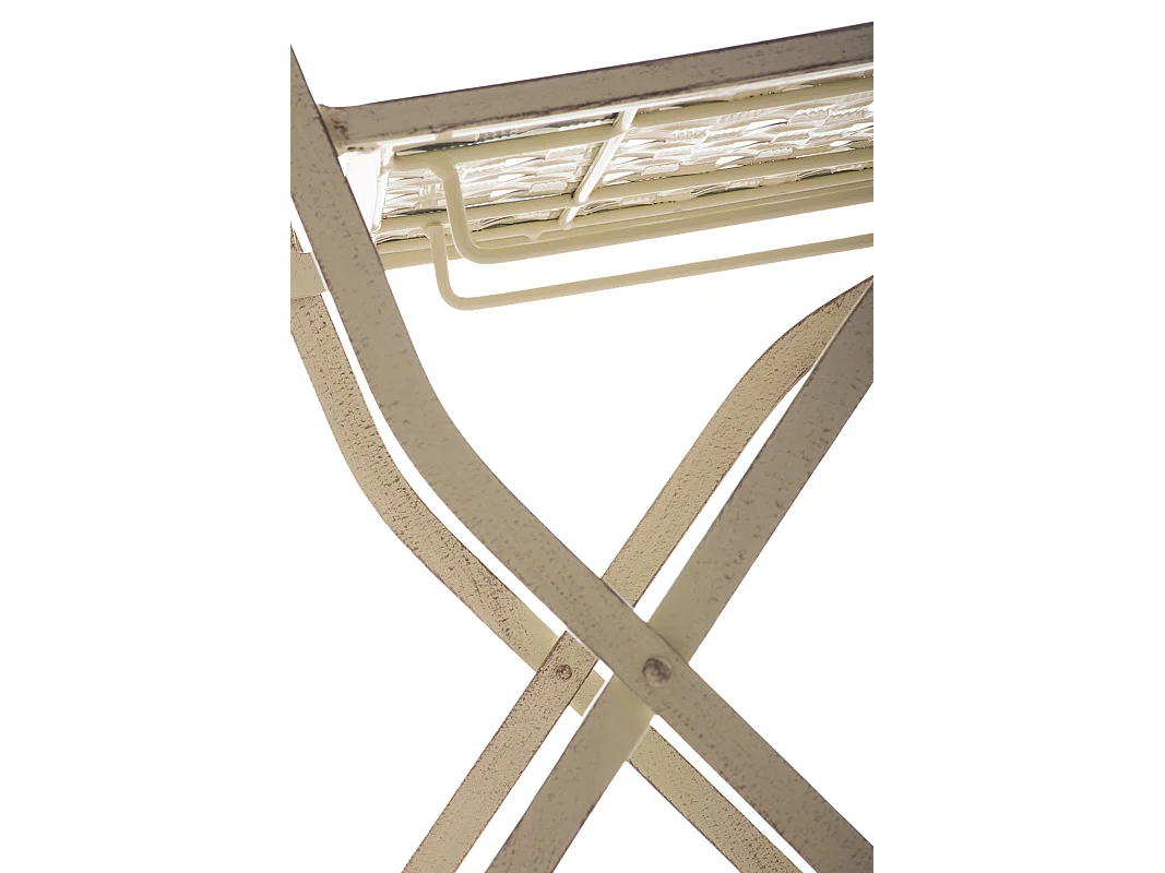 Lot de 2 chaises crème 42 x 40 x 94 cm 10_0003128