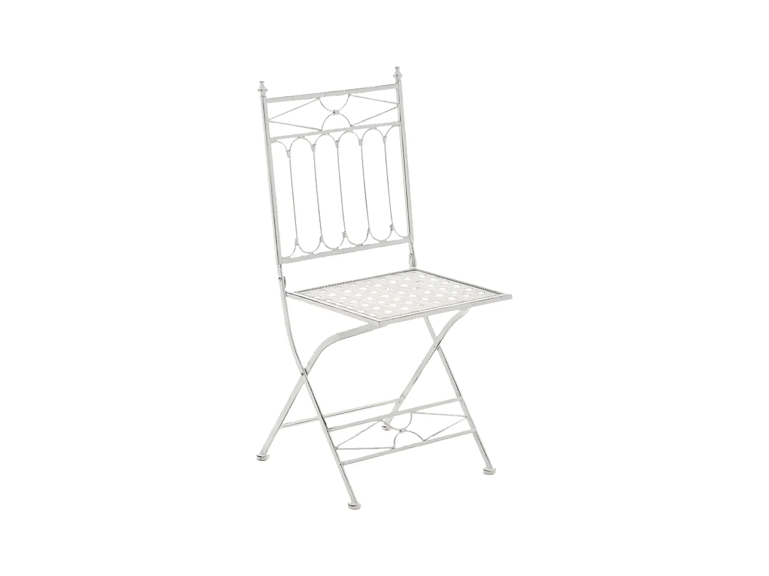 Lot de 2 chaises blanche 42 x 40 x 94 cm 10_0003126