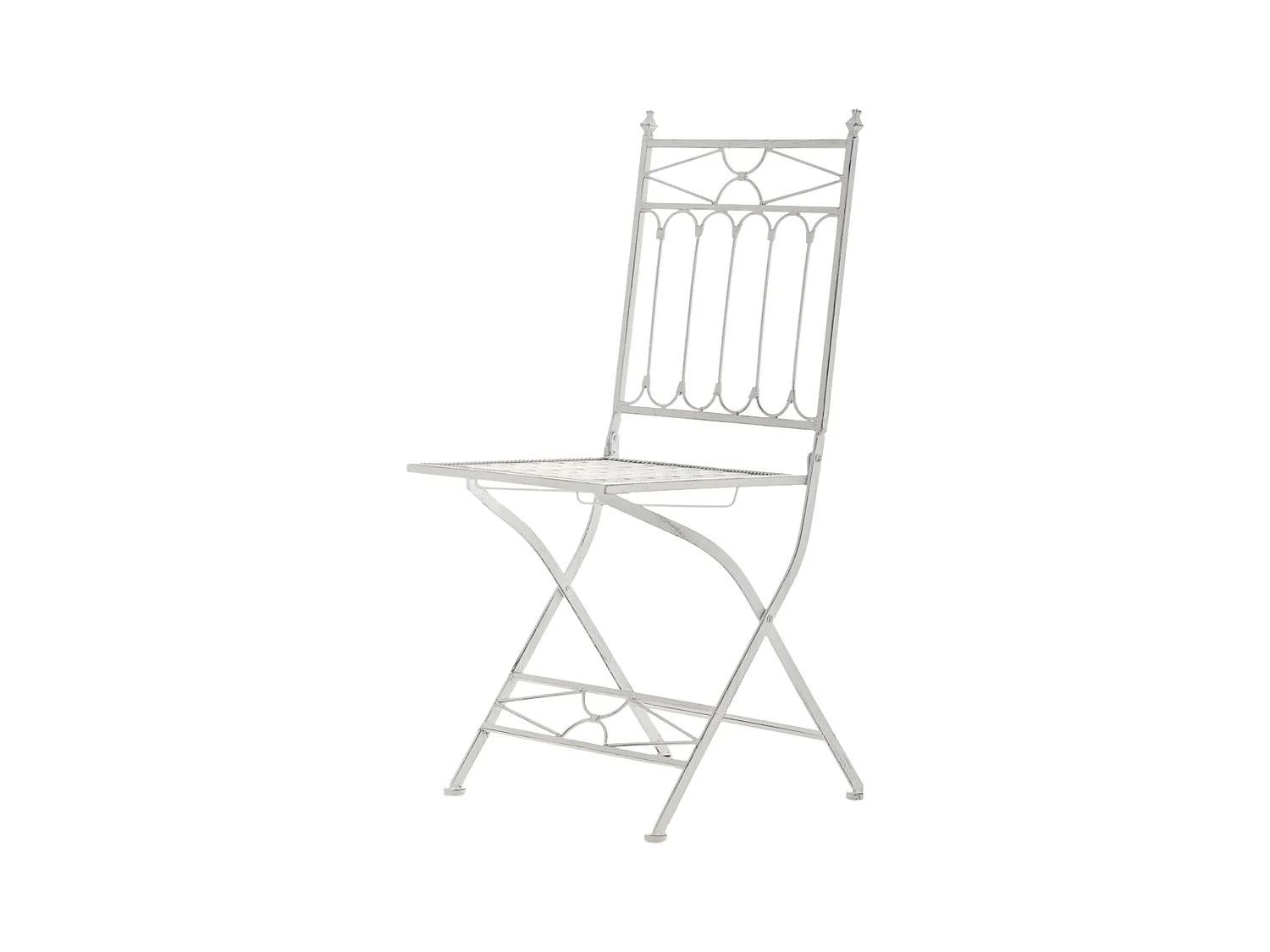 Lot de 2 chaises blanche 42 x 40 x 94 cm 10_0003126