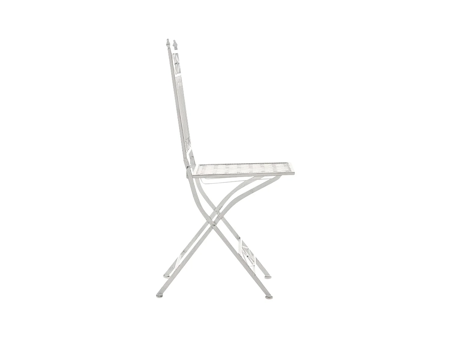 Lot de 2 chaises blanche 42 x 40 x 94 cm 10_0003126