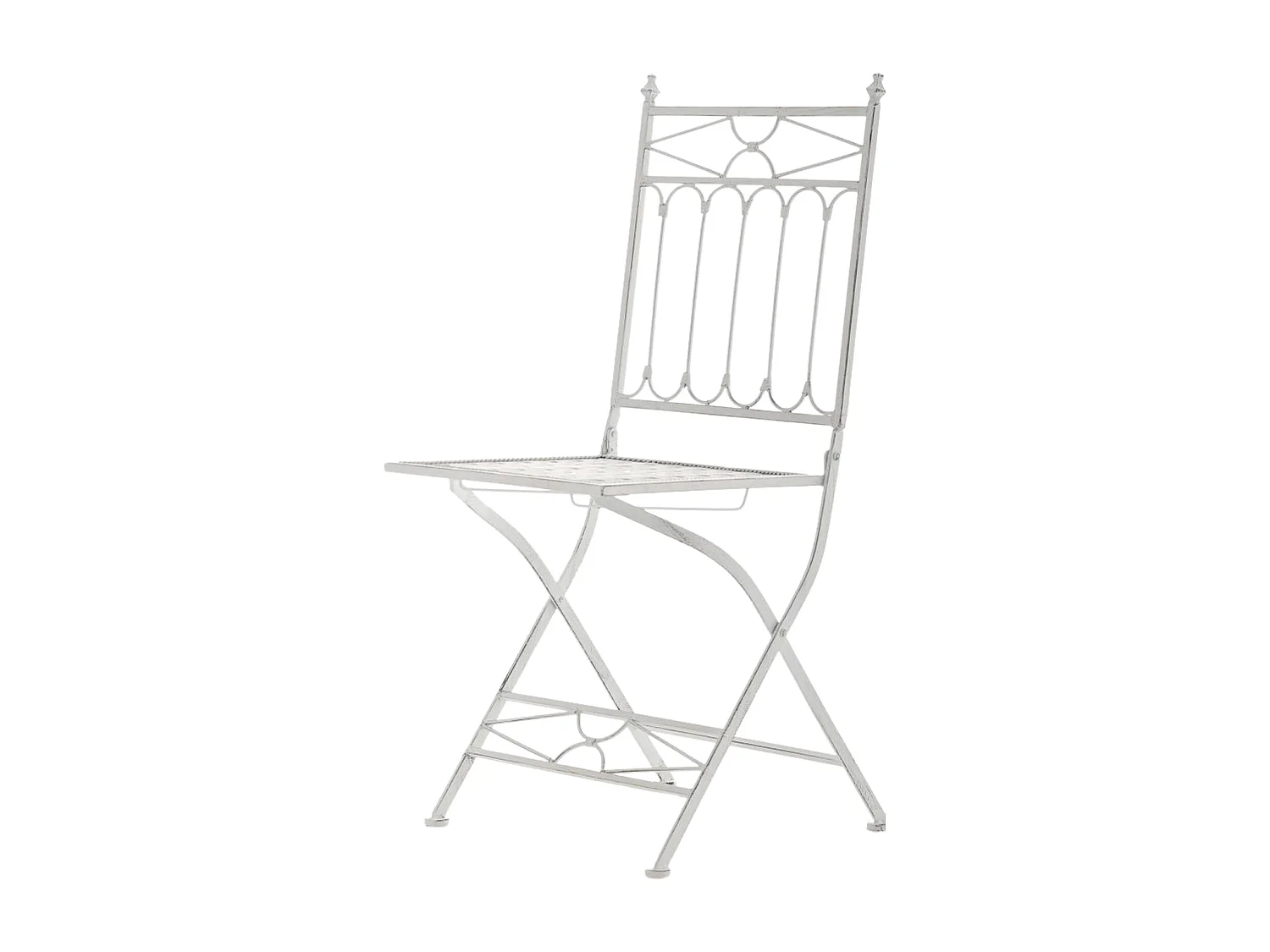 Lot de 2 chaises blanche 42 x 40 x 94 cm 10_0003126