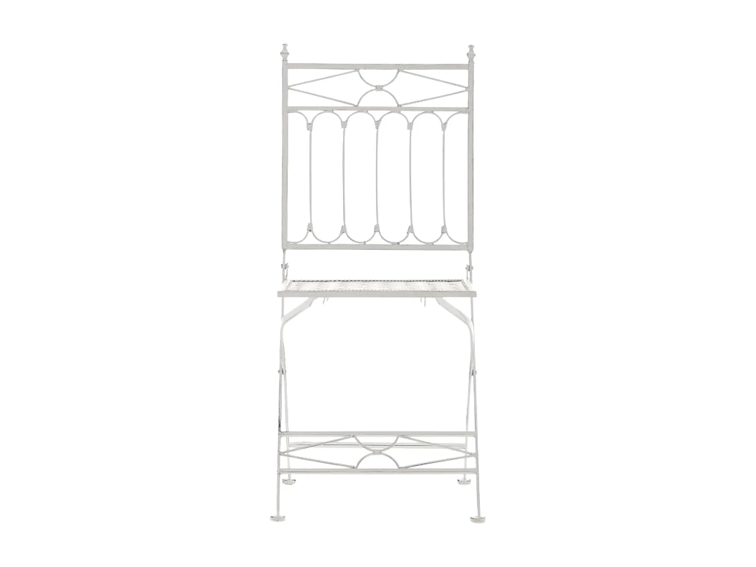 Lot de 2 chaises blanche 42 x 40 x 94 cm 10_0003126