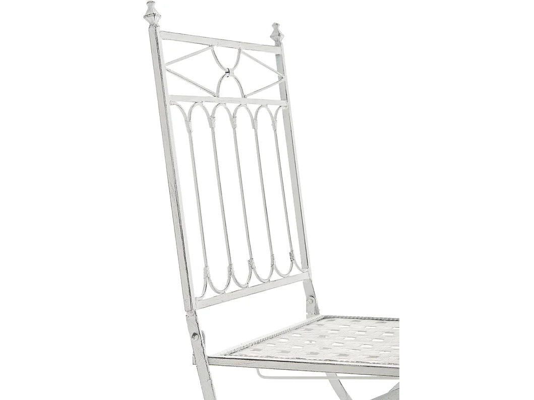 Lot de 2 chaises blanche 42 x 40 x 94 cm 10_0003126
