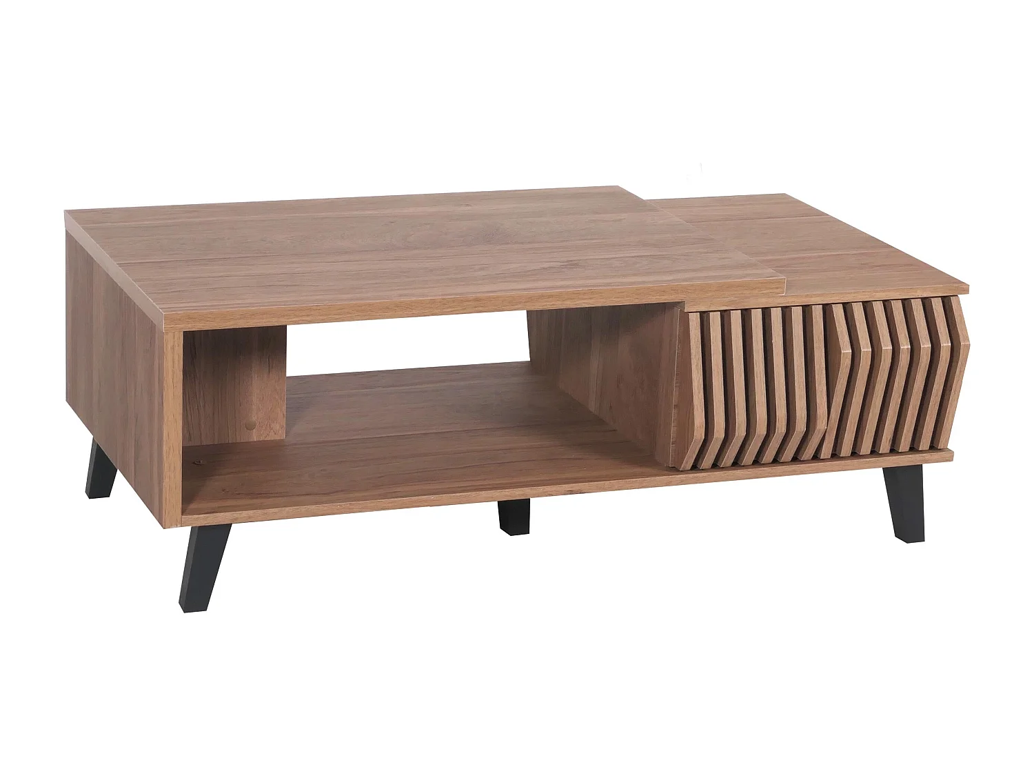 Table basse table d'appoint marron 120 x 65 x 44 cm 04_0008451