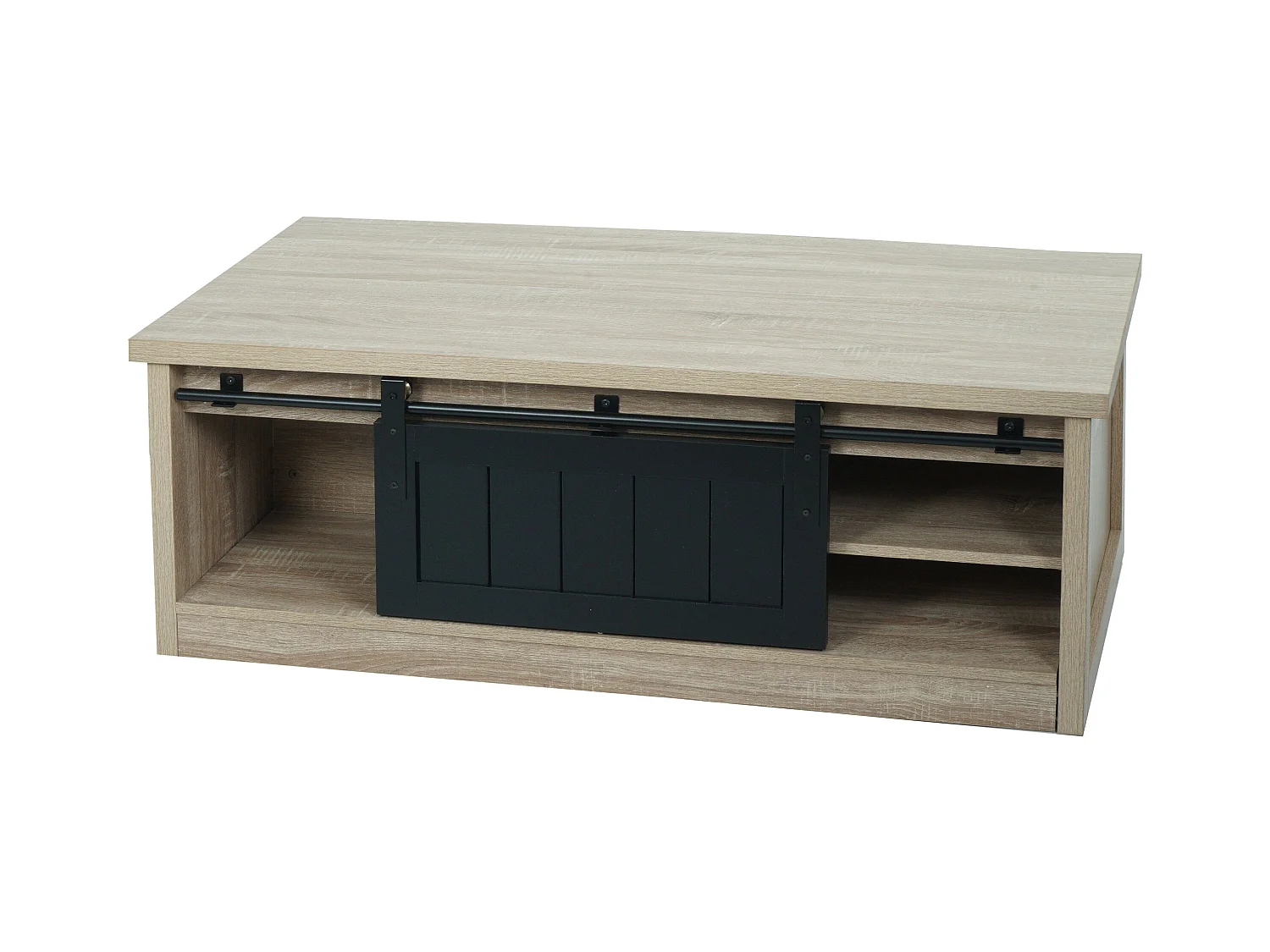 Table basse table d'appoint métal marron 120 x 60 x 44 cm 04_0008435