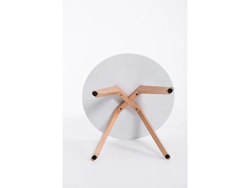 Table basse table d'appoint bois marron 60 x 60 x 45 cm TABA10005