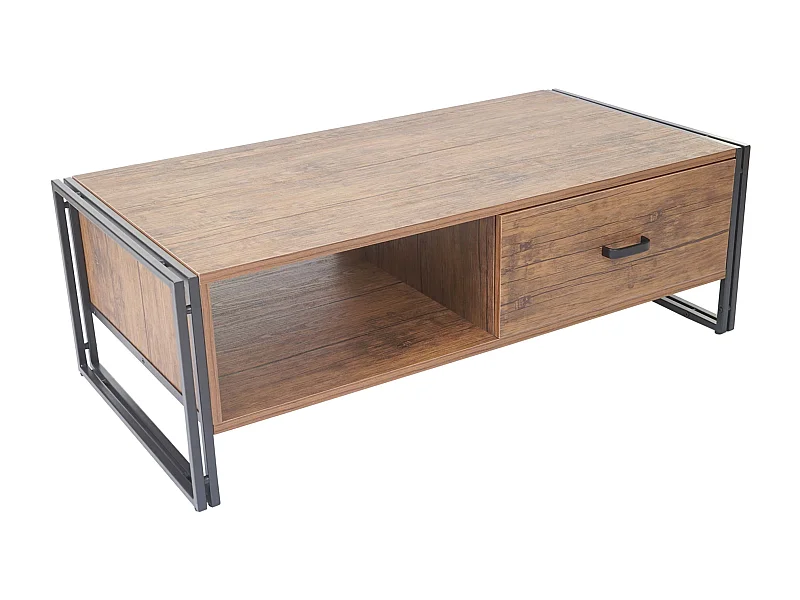 Table basse table de métal beige 120 x 60 x 41 cm 04_0005007