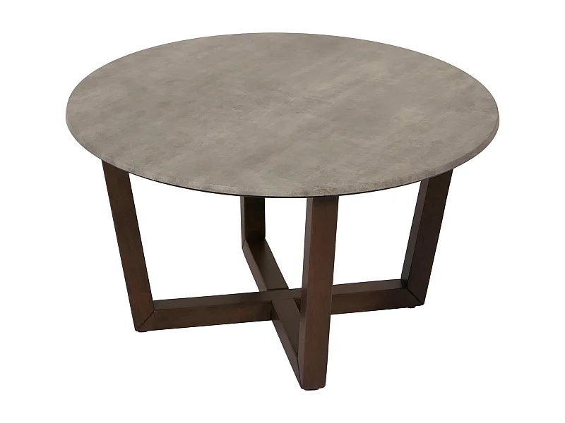 Table basse table d'appoint bois marron 87 x 10 x 93 cm 04_0008462