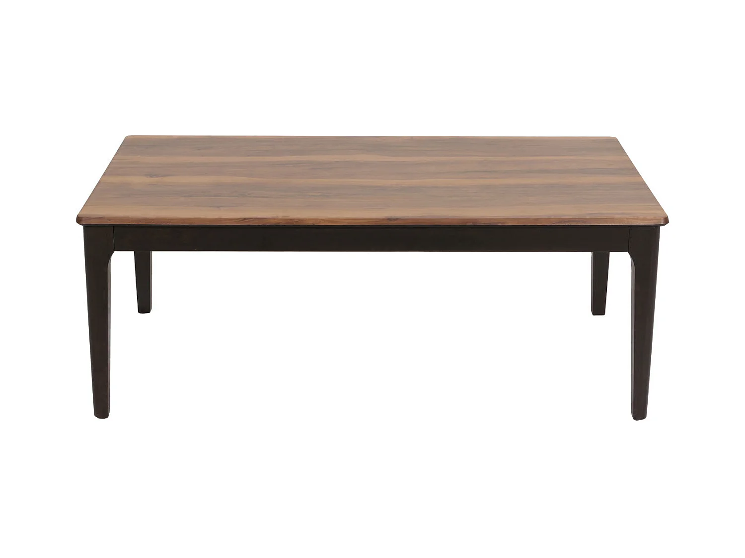 Table basse table d'appoint bois marron 77 x 11 x 128 cm 04_0008459