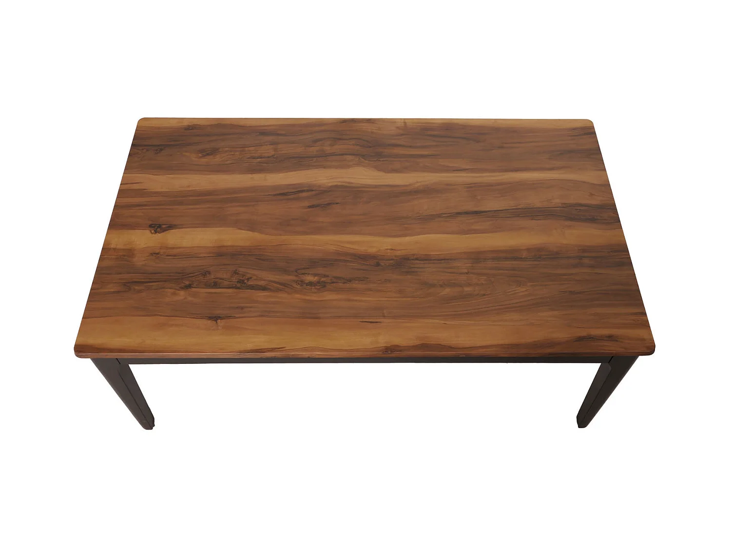 Table basse table d'appoint bois marron 77 x 11 x 128 cm 04_0008459